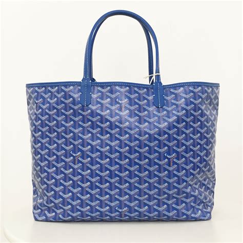 goyard blue tote|goyard st louis pm bag.